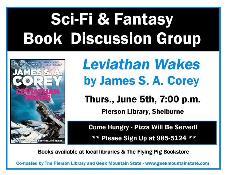 Sci Fi Fantasy Book Club Leviathan